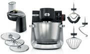 Bosch Serie 6 MUMS6ZS13D Robot da Cucina 1600W 5.5 Litri Nero-Acciaio Inossidabile Bilance Incorporate
