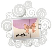 Bomboniera porta foto arabesque bianco in ferro verniciato 16x15cmh...