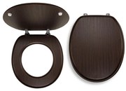 FERRO - Sedile WC in MDF/wengé