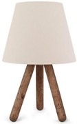 Lampada da tavolo AYD 1xE27/60W/230V beige/marrone
