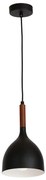 Lampadario a sospensione con filo NOAK WOOD 1xE27/60W/230V