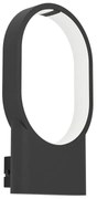 Applique LED design Codriales nero IP20, luce bianco caldo 1400 lumen, EGLO