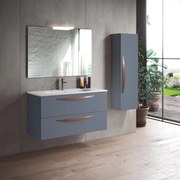 Mobile sottolavabo e lavabo Arco avio L 100 cm 1 vasca 2 cassetti