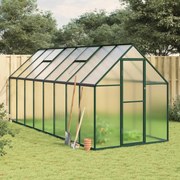 Telaio Serra Con Base Verde 445x169x195 Cm İn Alluminio /