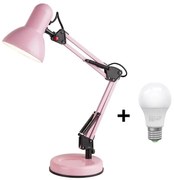 Brilagi - Lampada da tavolo LED ROMERO 1xE27/10W/230V rosa