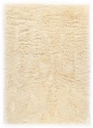 Tappeto Shaggy plush bianco, L 200 x L 140 cm