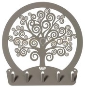 Portachiavi da gresso moderno albero della vita fango