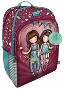 Zaino Scuola Gorjuss Fireworks Rosso Granato 34.5 x 43.5 x 22 cm