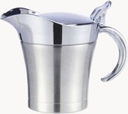 Lattiera in acciaio inox Nova