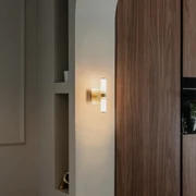 Lampada da Parete Smart Oro IP44 2 Luci Incluse 2 Wifi G9 - Bath