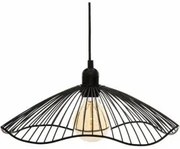 Lampadario Atmosphera Cháteau 40W Nero Metallo (Ø 34 x 15,5 cm)