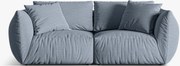 Divano modulare Chris 3 posti in velluto – L220 cm