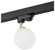 Argon 4307 - Faretto per sistema a binario BANG 1xG9/6W/230V ottone