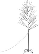 Albero di Natale nero 200 cm incl. LED IP44 - Vixen