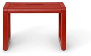 Ferm Living - Little Architect Stool Poppy Red ferm LIVING