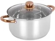 Pentola 26 cm acciaio inox Meravigliosa con coperchio