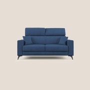 Pegaso divano letto con poggiatesta reclinabili e rivestimento T02 blu
