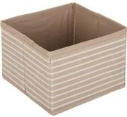 Scatola box armadio 15x15x11 cm Sofia beige