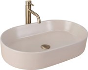 Lavabo da appoggio Rea NADIA 60 BEIGE MATT
