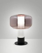 Flick lampada da tavolo ametista 1 luce attacco e14 dimmerabile