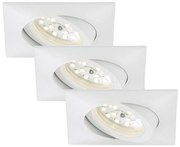 Briloner 7210-036 - SET 3x Lampada LED da incasso ATTACH LED/5W/230V IP23 bianco