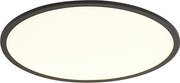 Pannello LED Smart Nero 60cm incl. LED Dim to Warm con Telecomando - Knob