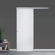 Porta scorrevole Sirio in mdf bianco, L 80 x H 210 cm