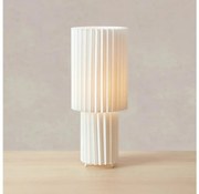 Markslöjd 108897 - Lampada da tavolo CATIS 1xE27/60W/230V 45 cm bianca