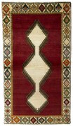 Gabbeh Tappeto persiano 110 x 200 Rosso (Iran) Annodato A Mano