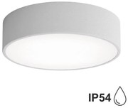 Plafoniera bagno CLEO 2xE27/24W/230V d. 30 cm grigio IP54