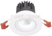 Gfa1041c- faretto da incasso in alluminio diffusore trasparente a l...
