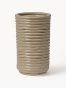 Vaso fatto a mano Corduroy, alt. 21 cm