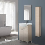 Mobile Bagno "Stella" da 56 cm Colore Larice Con 2 Ante