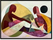 Quadro su tela incorniciato Harmony of Two