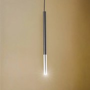 Euluna Thalassa lampada a sospensione a 1 luce G9 nero/cromo