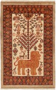 Malayer Tappeto 170x110 (Iran) Annodato A Mano