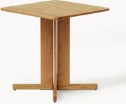 Tavolo da pranzo in legno di quercia Quatrefoil 68 x 68 cm