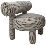 Poltrona per bambini MAVI beige/nero