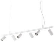 Lampada a sospensione dynamite sp6 bianco