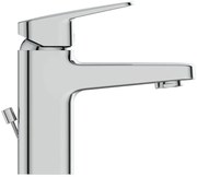 Rubinetto per lavabo a canna bassa getto laminare cristallino Ceraplan cromo lucido IDEAL STANDARD H 14.6 cm