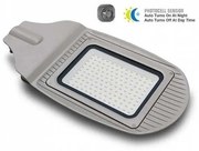 Lampione Stradale a Led 30 Watt con sensore crepuscolare 2400 Lumen  VT-15031ST - 4000K Bianco Naturale