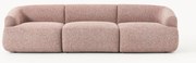 Divano componibile 3 posti in bouclé Sofia