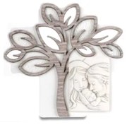 BONGELLI PREZIOSI icona sacra famiglia albero cm 16 x 15