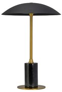 DybergLarsen - Moon Portable Lampada da Tavolo Black/Brass DybergLarsen