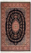 Kerman Tappeto orientale 300 x 190 Rosa (Pakistan) Annodato A Mano