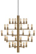 Herstal - Manola 30 Lampadario Raso Ottone Herstal