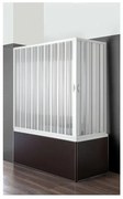 Box Vasca Soffietto 70x170cm in PVC Riducibile con Apertura Reversibile