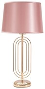 Lampada da tavolo rosa, altezza 55 cm Krista - Mauro Ferretti