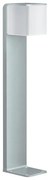 Lampione da giardino LED con sensore di moviemtno, GL 80 led ihf cubo argento H 63.3 cm, argento 650 LUMEN, IP44 STEINEL