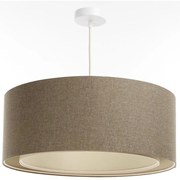 Lampadario a sospensione con filo BOHO TRINITI 1xE27/60W/230V marrone